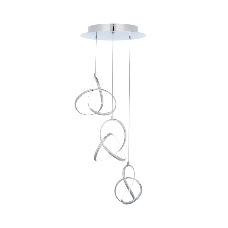 dweLED PD-84905R Vornado Round 5-lt 17" LED Pendant