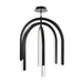 dweLED PD-93534 Helmet 30" LED Pendant - Black