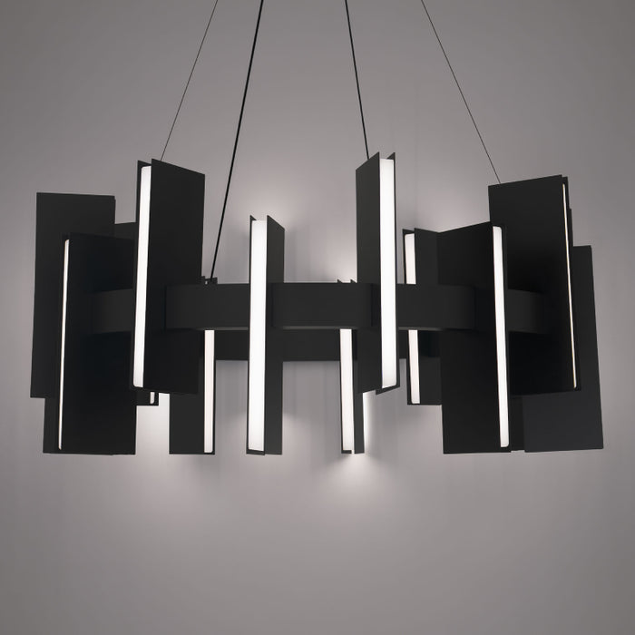 Modern Forms PD-9533 Ronan 1-lt 32" LED Pendant - Black