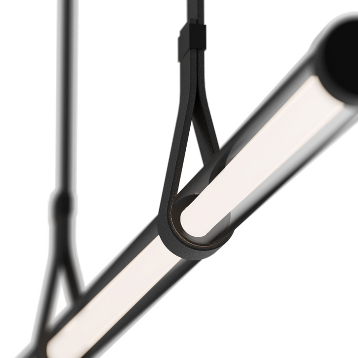 dweLED PD-97552 Balance Beam 1-lt 53" LED Pendant