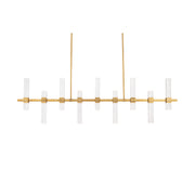 Modern Forms PD200657-TWA Cinaplex 57" LED Linear Pendant-Aged Brass