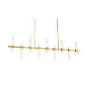 Modern Forms PD200657-TWA Cinaplex 57" LED Linear Pendant-Aged Brass