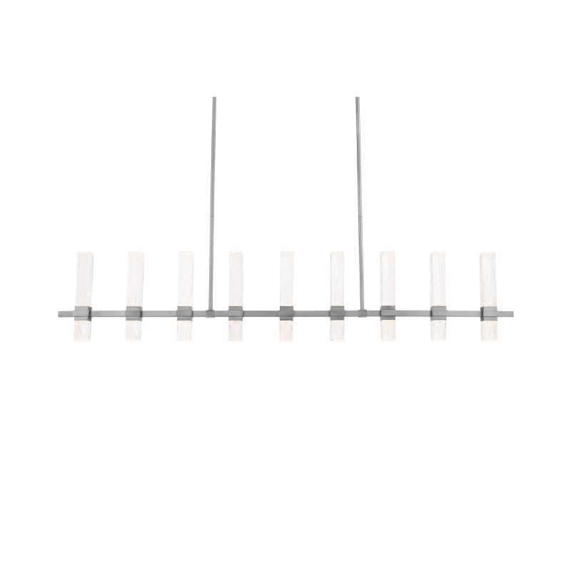 Modern Forms PD200657-TWA Cinaplex 57" LED Linear Pendant-Brushed Nickel