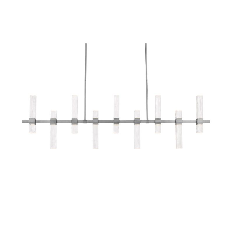 Modern Forms PD200657-TWA Cinaplex 57" LED Linear Pendant-Brushed Nickel