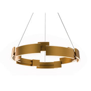 Modern Forms PD232632-TWA Keefe 32" LED Pendant-Aged Brass