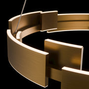 Modern Forms PD232632-TWA Keefe 32" LED Pendant-Aged Brass