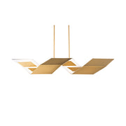 Modern Forms PD252654 Lyris 1-lt 53" LED Pendant-Aged Brass