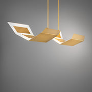Modern Forms PD252654 Lyris 1-lt 53" LED Pendant-Aged Brass
