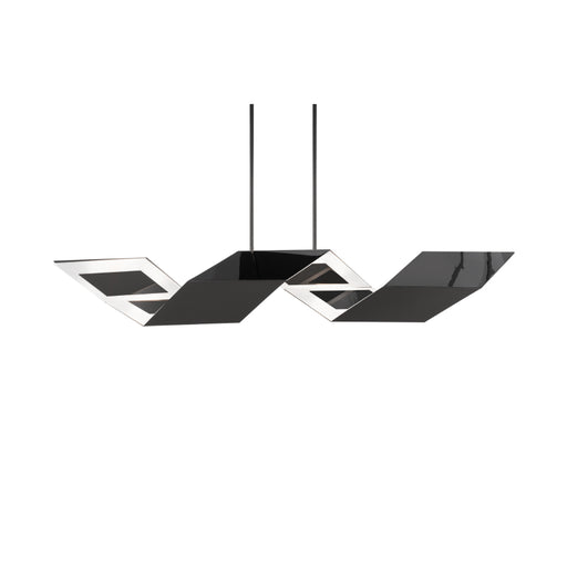 Modern Forms PD252654 Lyris 1-lt 53" LED Pendant, 4CCT Selectable-Polished Black Nickel
