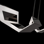 Modern Forms PD252654 Lyris 1-lt 53" LED Pendant-Polished Black Nickel