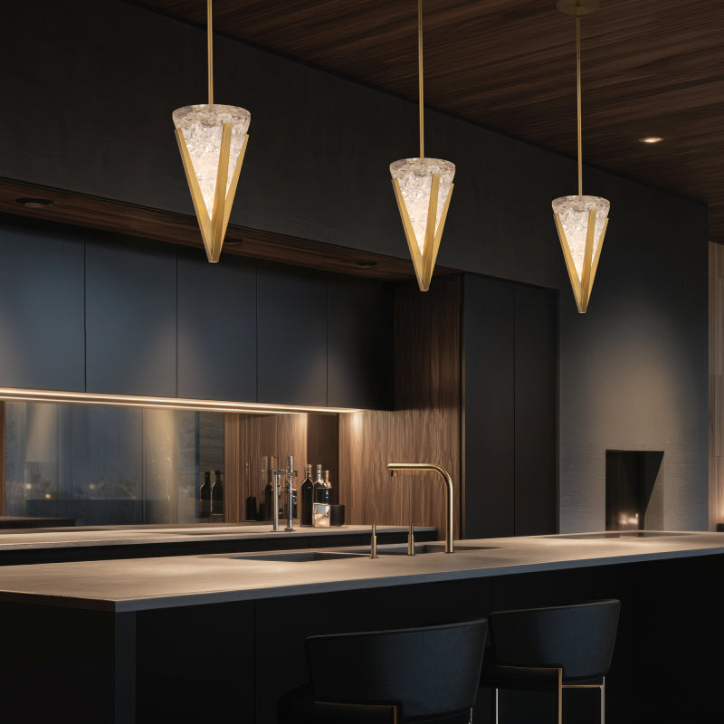 Modern Forms PD280615-TWA Kiernan 1-lt 8" LED Pendant