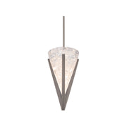 Modern Forms PD280615-TWA Kiernan 1-lt 8" LED Pendant-Antique Nickel