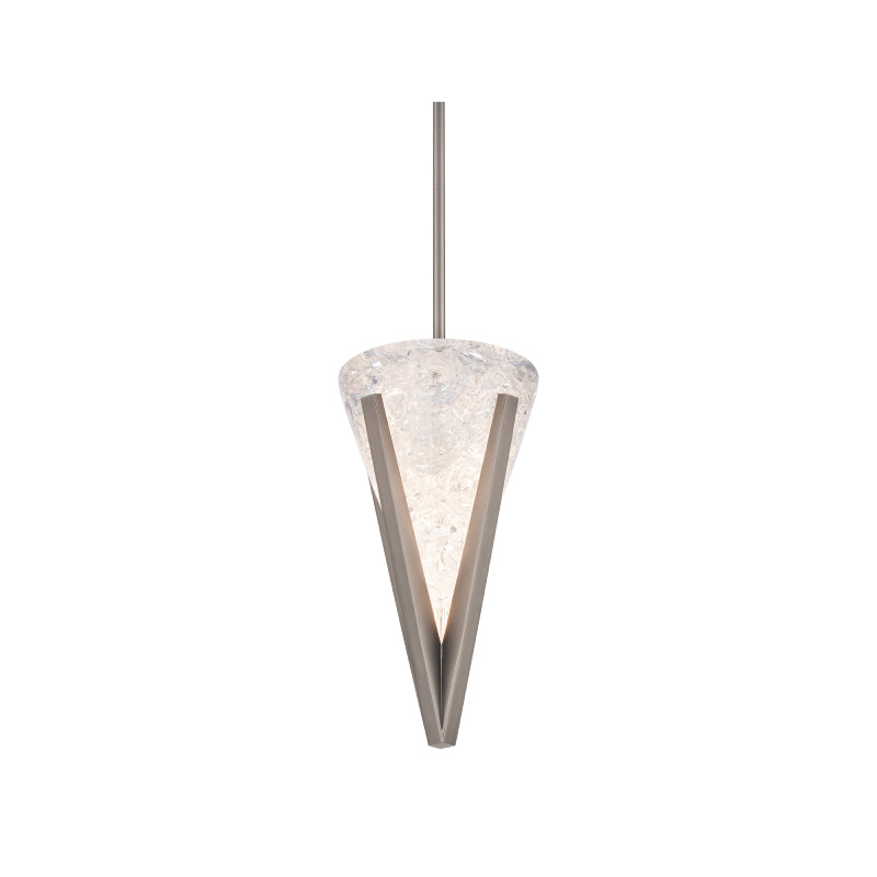 Modern Forms PD280615-TWA Kiernan 1-lt 8" LED Pendant-Antique Nickel