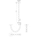 Alora PD321708-RT Marni 58" LED Pendant, Remote Drive