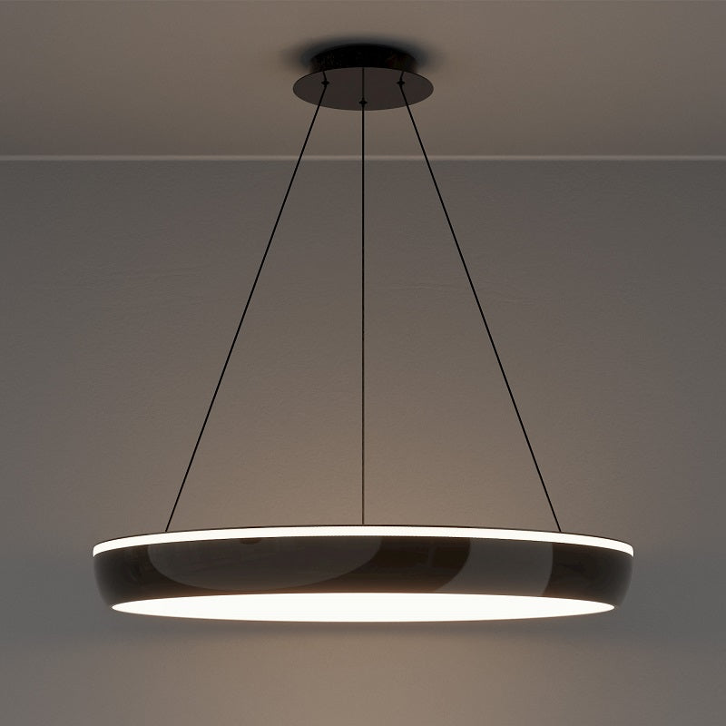 dweLED PD402633 Ringwall 1-lt 33" LED Pendant, 4CCT