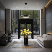 dweLED PD402633 Ringwall 1-lt 33" LED Pendant, 4CCT