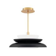 dweLED PD406624 Capulet 1-lt 24" LED Pendant, 4CCT