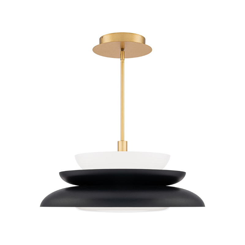 dweLED PD406624 Capulet 1-lt 24" LED Pendant, 4CCT