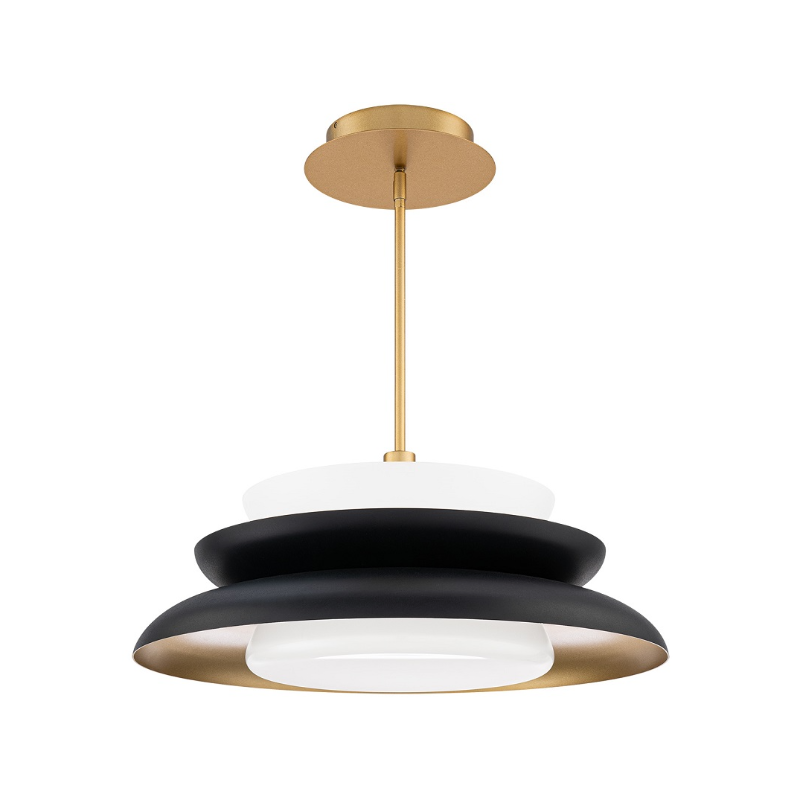 dweLED PD406624 Capulet 1-lt 24" LED Pendant, 4CCT