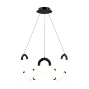 dweLED PD411630 Swathe 1-lt 28" LED Pendant, 4CCT