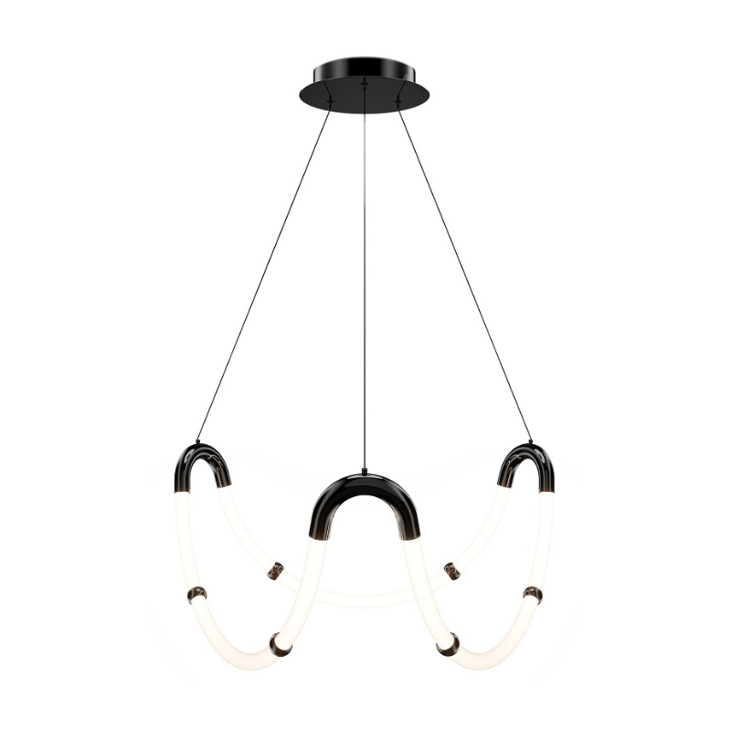 dweLED PD411630 Swathe 1-lt 28" LED Pendant, 4CCT