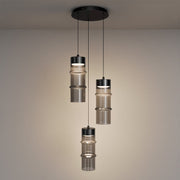 dweLED PD413603R Kanister 3-lt 12" LED Multi Light Pendant