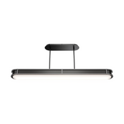 dweLED PD414648 Longboard 1-lt 48" LED Linear Pendant - Black/Brushed Nickel