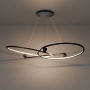 dweLED PD415660 Sidewinder 3-lt 60" LED Chandelier