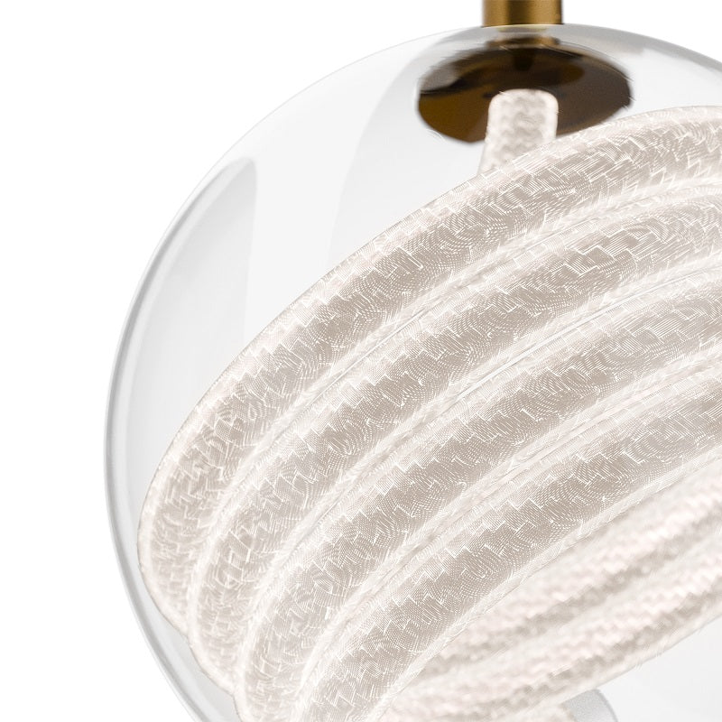 dweLED PD417609 Roper 1-lt 9" LED Pendant, 4CCT