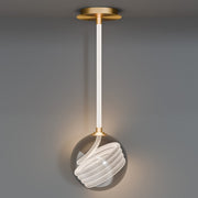 dweLED PD417609 Roper 1-lt 9" LED Pendant, 4CCT