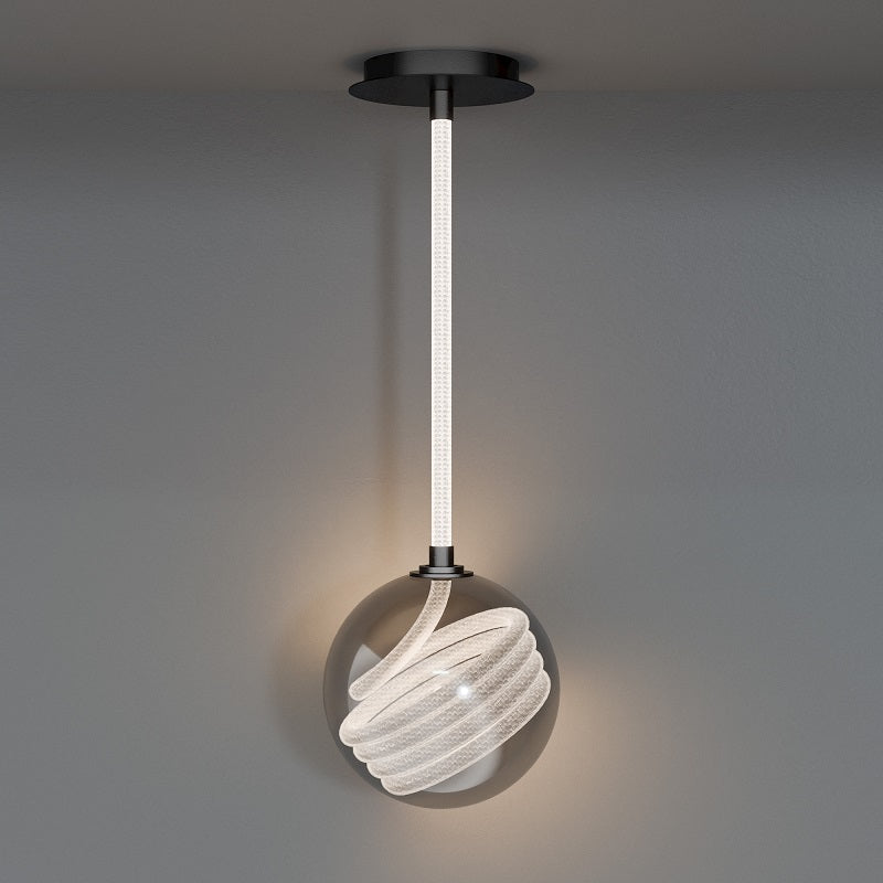 dweLED PD417609 Roper 1-lt 9" LED Pendant, 4CCT