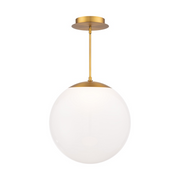 dweLED PD418620 Honeymooner 1-lt 20" LED Pendant - Black