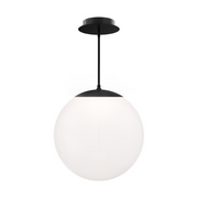 dweLED PD418620 Honeymooner 1-lt 20" LED Pendant - Black