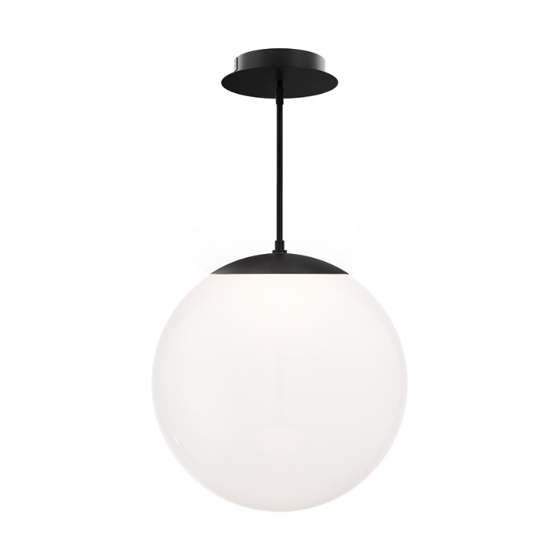 dweLED PD418620 Honeymooner 1-lt 20" LED Pendant - Black