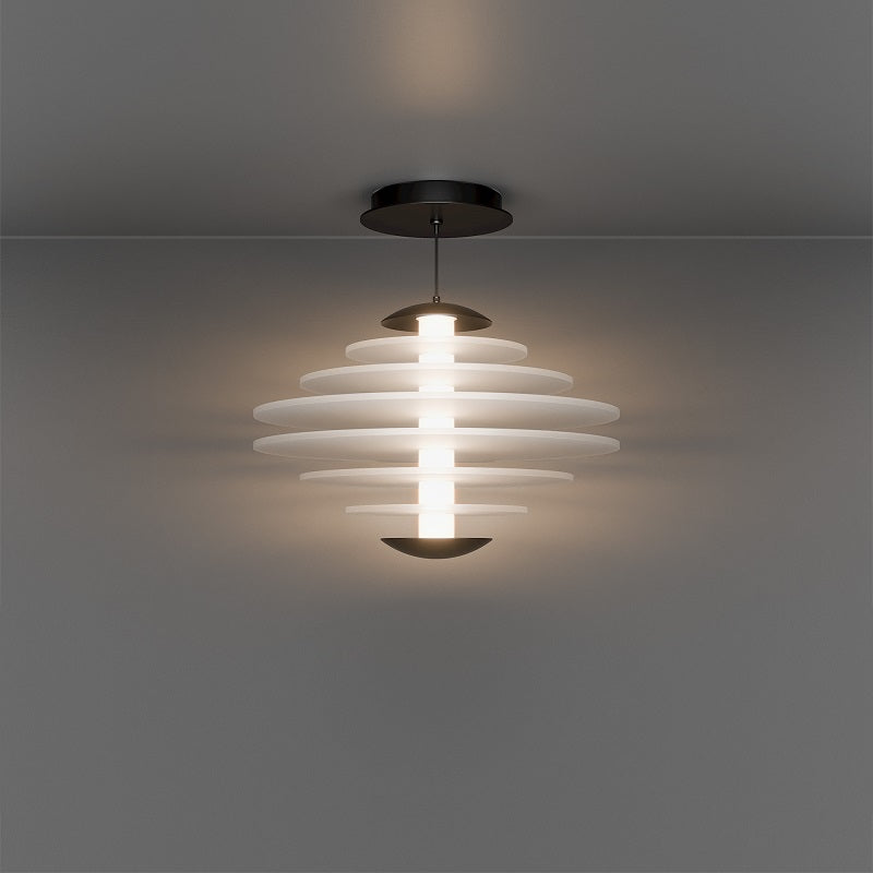 dweLED PD420614 Loopey 1-lt 14" LED Pendant, 4CCT