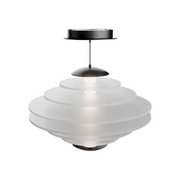 dweLED PD420614 Loopey 1-lt 14" LED Pendant, 4CCT - Black