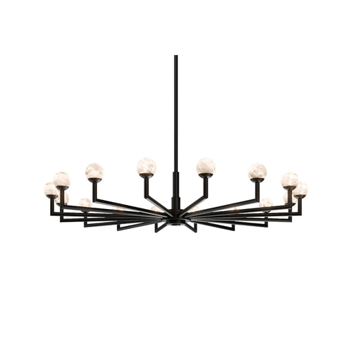 Modern Forms PD606633 Glamis 16-lt 36" LED Pendant-Black