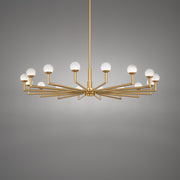 Modern Forms PD606633 Glamis 16-lt 36" LED Pendant-Vintage Brass
