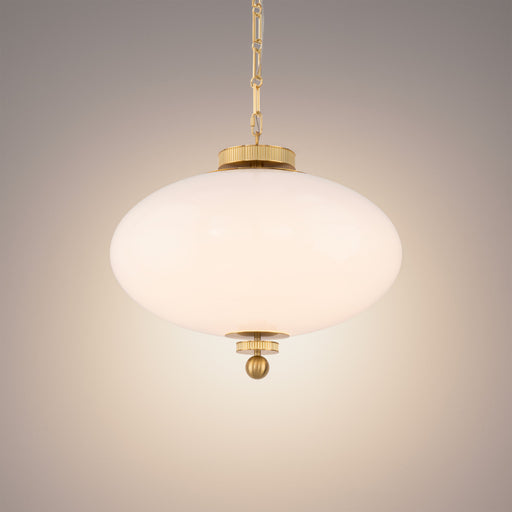 Modern Forms PD608622-TWA Glossey 1-lt 22" LED Pendant