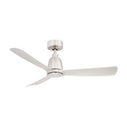 Fanimation FPD8547 Kute 44" Ceiling Fan with LED Light Kit - Brushed nickel