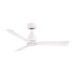 Fanimation FPD8547 Kute 44" Ceiling Fan with LED Light Kit - Matte white