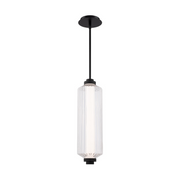dweLED PDW118620 Portos 1-lt 6" LED Outdoor Pendant, 4CCT