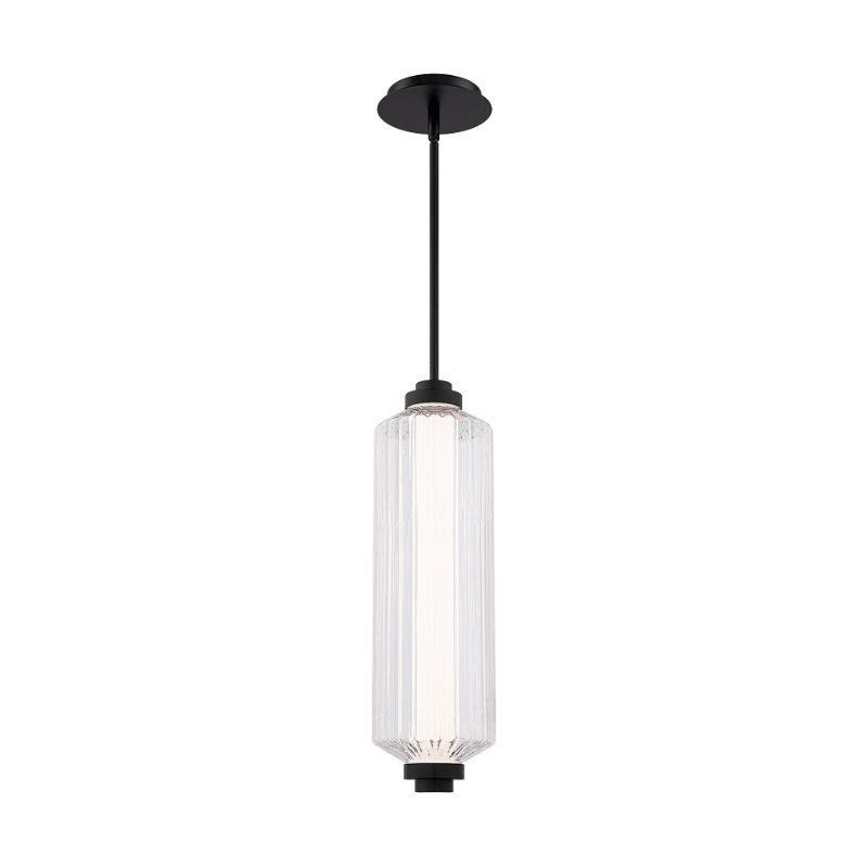 dweLED PDW118620 Portos 1-lt 6" LED Outdoor Pendant, 4CCT