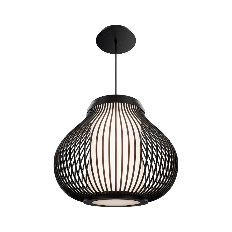 dweLED PDW706616 Poppin 1-lt 14" LED Outdoor Pendant, 4CCT