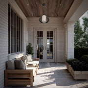 dweLED PDW706616 Poppin 1-lt 14" LED Outdoor Pendant, 4CCT
