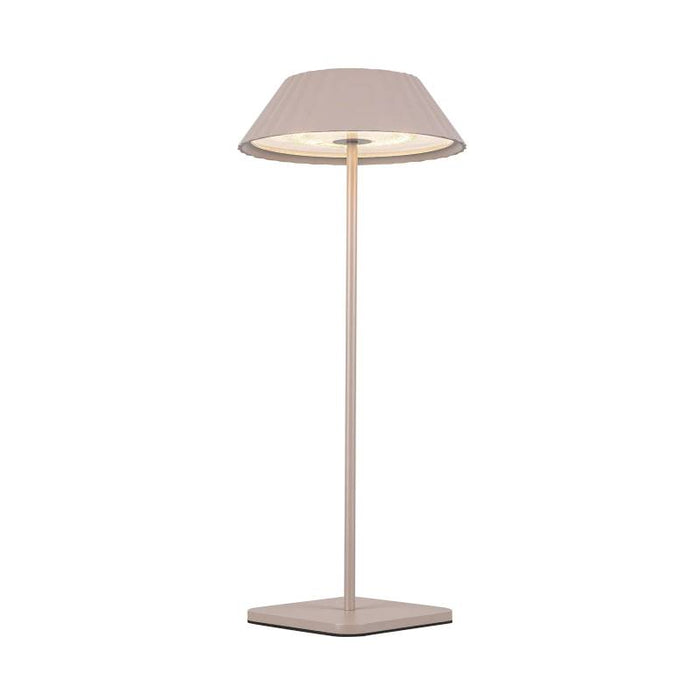 Kuzco TL66714 Pela 1-lt 14" Tall LED Table Lamp-Moonstone Gray