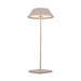 Kuzco TL66714 Pela 1-lt 14" Tall LED Table Lamp-Moonstone Gray