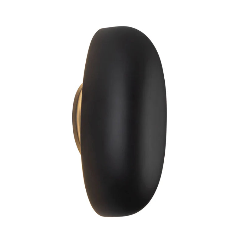 Kuzco WS43710 Perle 1-lt 10" Tall LED Wall Sconce - Matte Black