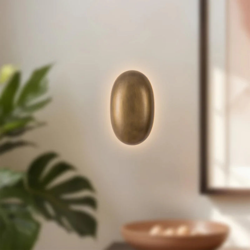 Kuzco WS43710 Perle 1-lt 10" Tall LED Wall Sconce - Vintage Brass
