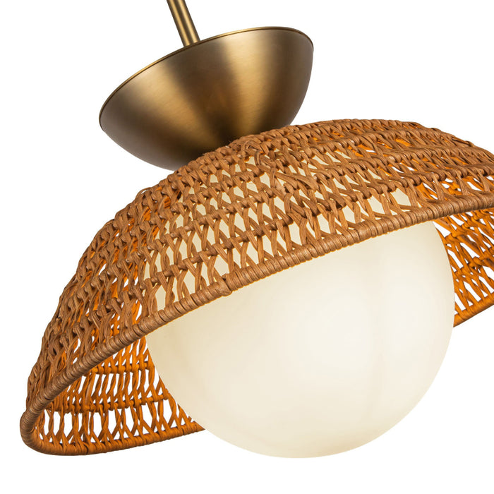 Alora Mood PD490114 Perth 1-lt 15" Outdoor Pendant